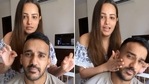 Anita Hassanandani pranked her husband Rohit Reddy in a new video.