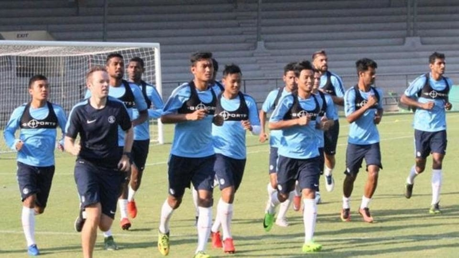 Indian Football Team Begins Training In Doha After All Players Test