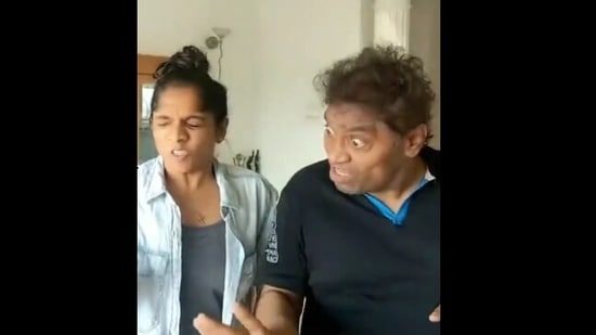 Johny Lever Ki Sex - Johny Lever's hilarious lip-sync video with daughter Jamie is a laugh-riot  | Trending - Hindustan Times