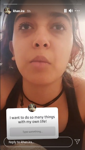 Taking to her Instagram Stories, she also said that she 'must have ruined' holidays for her parents.
