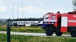 The Belarusian Interior Ministry said Raman Pratasevich was arrested at the airport.(AFP) The Belarusian Interior Ministry said Raman Pratasevich was arrested at the airport.(AFP)