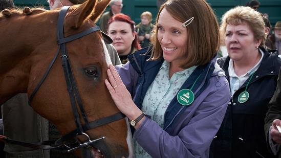 This image released by Bleecker Street shows Toni Collette in a scene from Dream Horse.(AP)