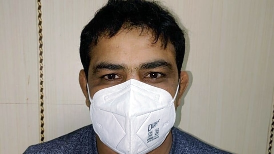 Wrestler Sushil Kumar arrested by Delhi Police (ANI Photo)