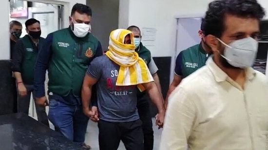 Wrestler Sushil Kumar arrested by Delhi Police special cell (ANI Photo)