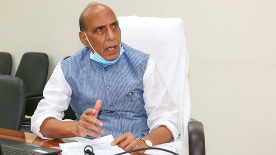 CBSE Board Exams 2021: A high-level meeting chaired by Defence Minister Rajnath Singh will be held today to decide on the pending CBSE Class 12 board exams. (PTI)