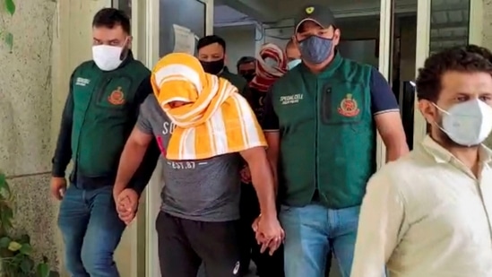 Olympics medal-winning wrestler Sushil Kumar and his associate Ajay Kumar arrested in connection with the Chhatrasal Stadium brawl that led to the death of a wrestler,.(PTI)