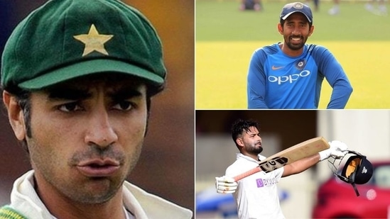 Salman Butt hails Wriddhiman Saha's comments on Rishabh Pant(HT Collage) Salman Butt hails Wriddhiman Saha's comments on Rishabh Pant(HT Collage)
