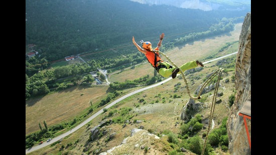 Even bungee jumping off a cliff doesn’t give the same heart-wrenching terror the second time (Shutterstock) Even bungee jumping off a cliff doesn’t give the same heart-wrenching terror the second time (Shutterstock)
