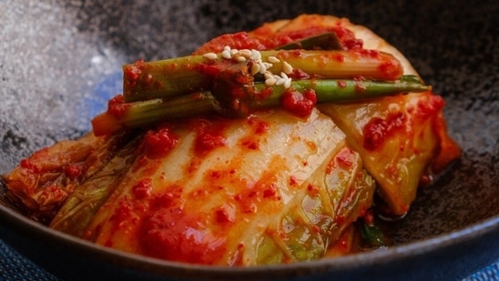 Fermented food: Having a healthy gut can improve your overall health. The gut contains billions of bacteria known as the microbiota which improves gut health, digestion, and mental health. Thus, having fermented food like kimchi, fermented kidney beans, fermented bamboo shoot, Kombucha, etc., can do wonders for your body.(Unsplash)