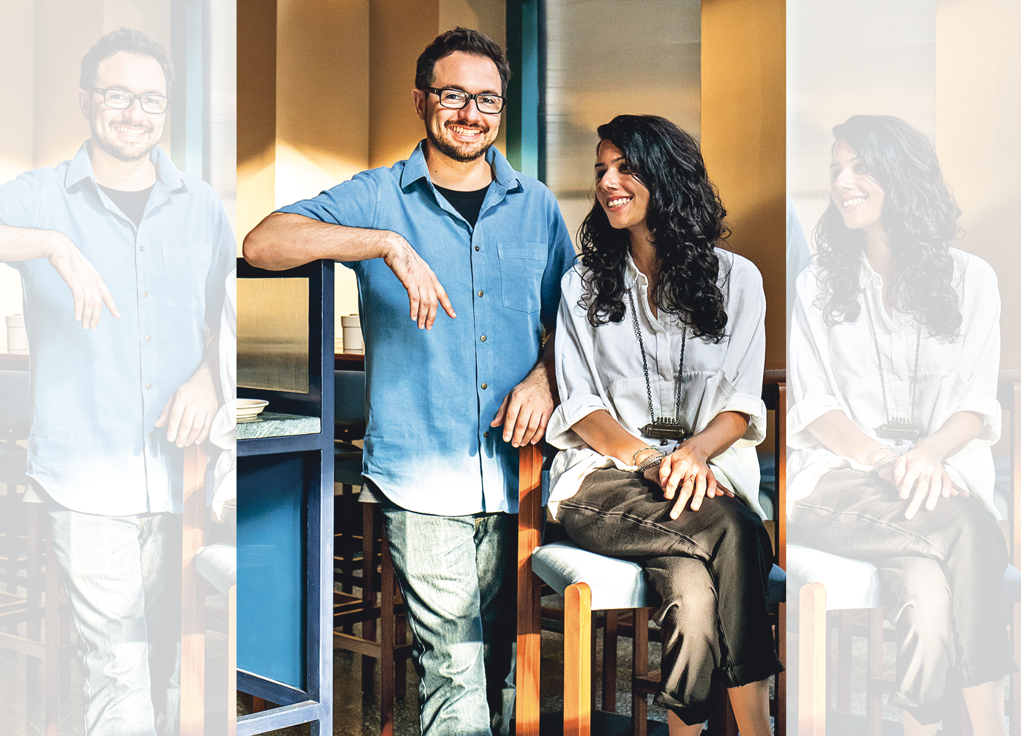 Alex has redone his menu with delivery events to meet customer demands