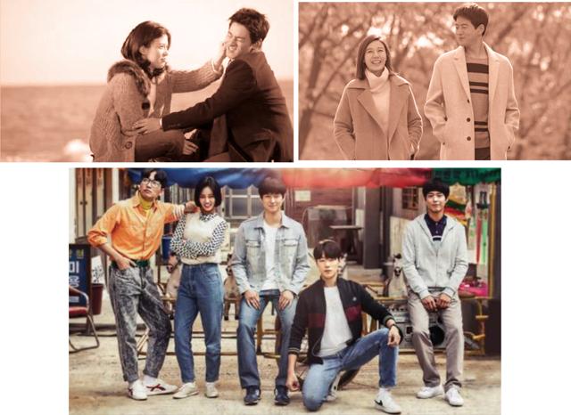 (Clockwise from top left) Stills from Queen of the Game, On The Way To The Airport and Reply 1988 (Clockwise from top left) Stills from Queen of the Game, On The Way To The Airport and Reply 1988