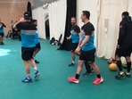 Kane Williamson, captain of the Sunrisers Hyderabad, joined the New Zealand training camp in England. (Twitter/BlackCaps) Kane Williamson, captain of the Sunrisers Hyderabad, joined the New Zealand training camp in England. (Twitter/BlackCaps)