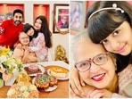 Abhishek Bachchan and Aishwarya Rai celebrated her mother's birthday with Aaradhya.