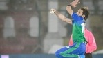 File Photo of Shaheen Afridi in action during a PSL match.(Twitter) File Photo of Shaheen Afridi in action during a PSL match.(Twitter)