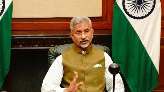 Minister of external affairs S Jaishankar. (Source: Twitter) (HT_PRINT) Minister of external affairs S Jaishankar. (Source: Twitter) (HT_PRINT)