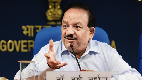 Health minister Harsh Vardhan. (MINT) Health minister Harsh Vardhan. (MINT)