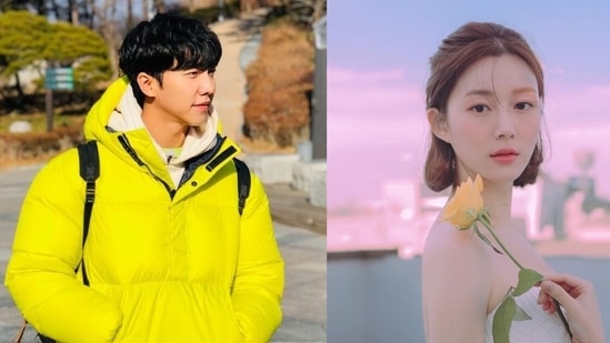 Lee Seung-gi and Lee Da-in are dating. 