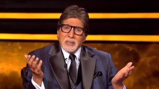 Amitabh Bachchan on Kaun Banega Crorepati.