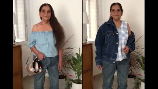 The image shows Verma donning different outfits for the Insta challenge. (Instagram/@mr_and_mrs_verma) The image shows Verma donning different outfits for the Insta challenge. (Instagram/@mr_and_mrs_verma)