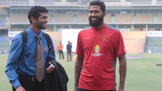 File Photos of Amol Muzumdar (left) and Wasim Jaffer. File Photos of Amol Muzumdar (left) and Wasim Jaffer.