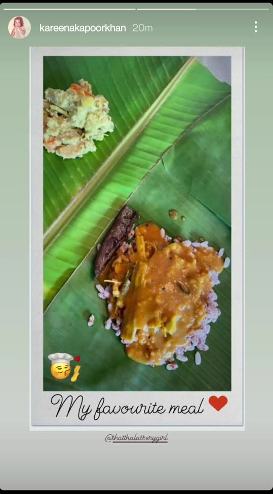 Kareena Kapoor Khan on Instagram Stories. Kareena Kapoor Khan on Instagram Stories.
