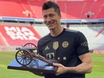 Robert Lewandowski of Bayern Munich. (Twitter) Robert Lewandowski of Bayern Munich. (Twitter)