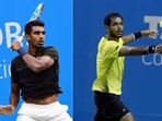 File Ramkumar Ramanthan, and Prajnesh Gunneswaran (left).(Twitter) File Ramkumar Ramanthan, and Prajnesh Gunneswaran (left).(Twitter)