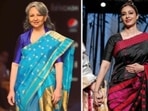 Many Bollywood celebs like Sharmila Tagore, Karishma Kapoor, Lara Dutta wore these during fashion shows and nailed it. Here are five celebrities who rocked the Mekhela Chador look.(Instagram)