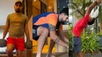 L-R: Mohammed Shami, Ishant Sharma, and Mayank Agarwal(HT Collage) L-R: Mohammed Shami, Ishant Sharma, and Mayank Agarwal(HT Collage)