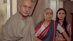 Anupam Kher, Rohini Hattangadi and Soni Razdan in a still from Saaransh. Anupam Kher, Rohini Hattangadi and Soni Razdan in a still from Saaransh.