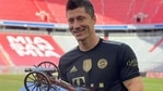 Robert Lewandowski of Bayern Munich. (Twitter) Robert Lewandowski of Bayern Munich. (Twitter)