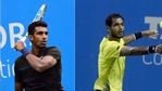 File Ramkumar Ramanthan, and Prajnesh Gunneswaran (left).(Twitter) File Ramkumar Ramanthan, and Prajnesh Gunneswaran (left).(Twitter)