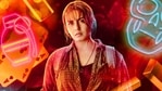 Huma Qureshi on a poster for Army of the Dead Huma Qureshi on a poster for Army of the Dead