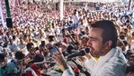 Mathura: Rashtriya Lok Dal Vice-president Jayant Chaudhary addresses 'Kisan Panchayat' in Mathura, Monday, Oct. 12, 2020. (PTI Photo) Mathura: Rashtriya Lok Dal Vice-president Jayant Chaudhary addresses 'Kisan Panchayat' in Mathura, Monday, Oct. 12, 2020. (PTI Photo)