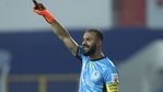 File Photo of Arindam Bhattacharya in action during ISL. (Twitter) File Photo of Arindam Bhattacharya in action during ISL. (Twitter)