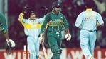 File image of Aamer Sohail and Venkatesh Prasad.(File) File image of Aamer Sohail and Venkatesh Prasad.(File)