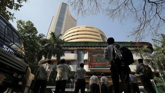 Asian Paints was the top gainer in the Sensex pack, advancing nearly 3 per cent, followed by M&M, Titan, Bajaj Finserv, Nestle India, NTPC, HUL, ONGC and Infosys. (REUTERS) Asian Paints was the top gainer in the Sensex pack, advancing nearly 3 per cent, followed by M&M, Titan, Bajaj Finserv, Nestle India, NTPC, HUL, ONGC and Infosys. (REUTERS)