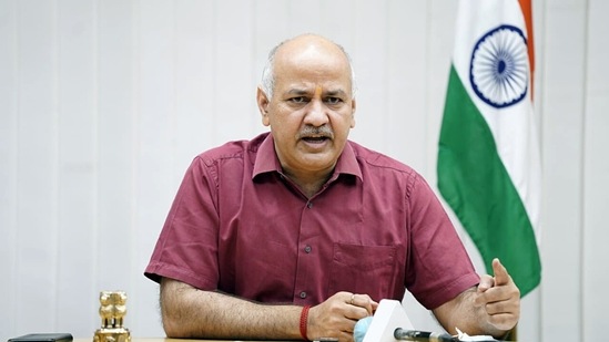 Delhi deputy chief minister Manish Sisodia addresses media, in New Delhi on Wednesday. (ANI Photo) Delhi deputy chief minister Manish Sisodia addresses media, in New Delhi on Wednesday. (ANI Photo)