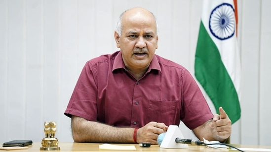 Sisodia, also Delhi's Education Minister, recommended the tabulation of results taking into account the marks students scored in class 10, class 11 and assessment during class 12 so far. (ANI File) Sisodia, also Delhi's Education Minister, recommended the tabulation of results taking into account the marks students scored in class 10, class 11 and assessment during class 12 so far. (ANI File)