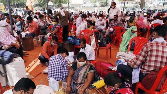 Officials nominated by district magistrates in UP will administer oath, virtually, to newly-elected village pradhans and panchayat members. (ANI) Officials nominated by district magistrates in UP will administer oath, virtually, to newly-elected village pradhans and panchayat members. (ANI)