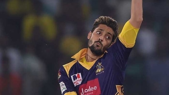 File Photo of Quetta Gladiators pacer Anwar Ali.(Twitter)