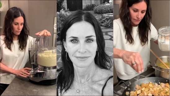 Courteney Cox is out with another chicken recipe and the Joey in us is drooling(Instagram/courteneycoxofficial)