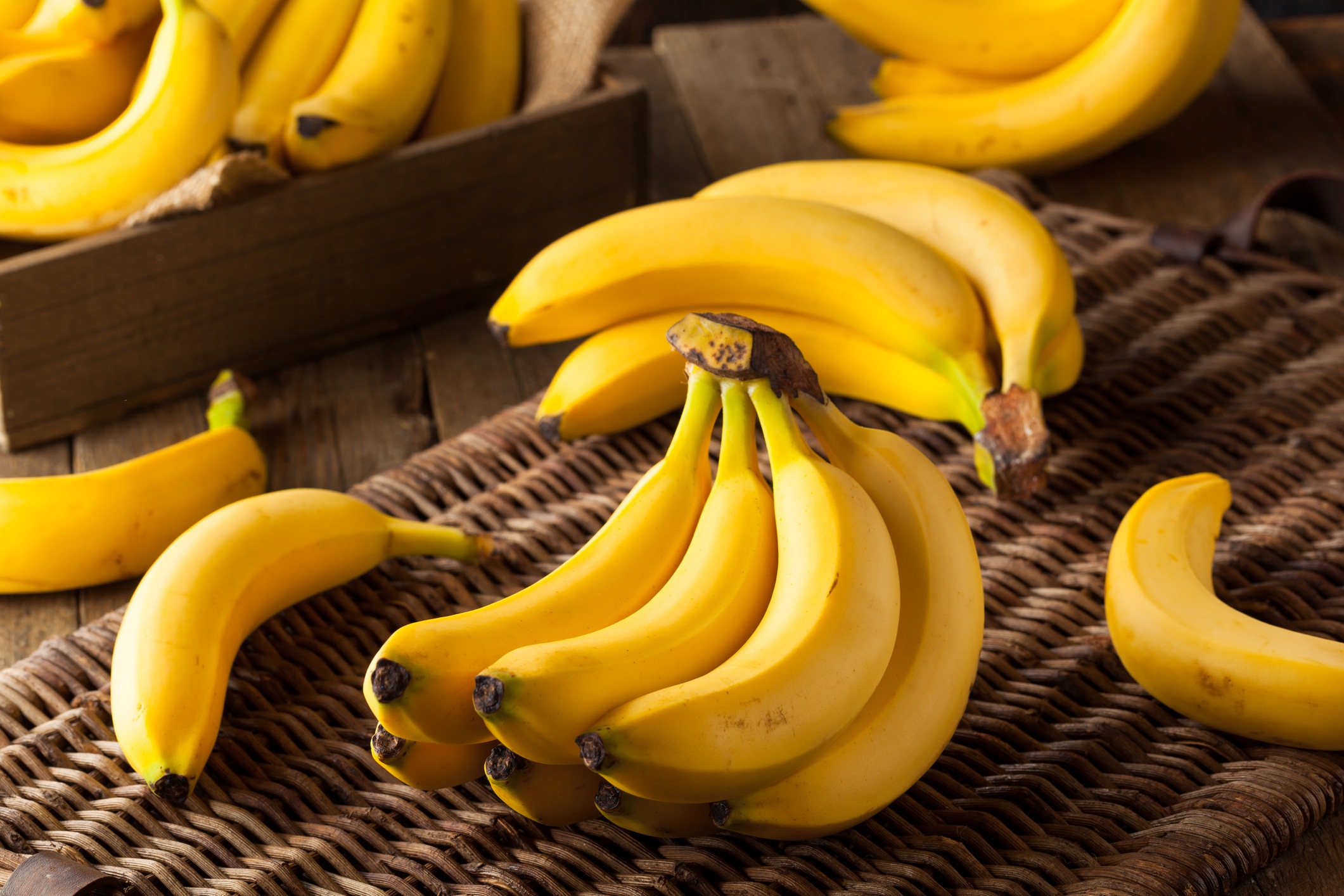 Potassium rich foods like bananas help alleviate stress and anxiety symptoms (Getty Images/iStockphoto) Potassium rich foods like bananas help alleviate stress and anxiety symptoms (Getty Images/iStockphoto)