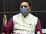 Gujarat Chief Minister Vijay Rupani.(ANI) Gujarat Chief Minister Vijay Rupani.(ANI)