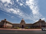 Clear skies at North block near Rashtrapati Bhawan in New Delh. The impact of the lockdown, which has been extended five times, gradually made itself apparent. (Photo by Arvind Yadav/ Hindustan Times) Clear skies at North block near Rashtrapati Bhawan in New Delh. The impact of the lockdown, which has been extended five times, gradually made itself apparent. (Photo by Arvind Yadav/ Hindustan Times)