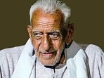 Freedom fighter and activist H S Doreswamy passed away at his residence due to massive cardiac arrest on Wednesday. (ANI Photo) Freedom fighter and activist H S Doreswamy passed away at his residence due to massive cardiac arrest on Wednesday. (ANI Photo)