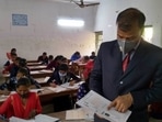 UP Board Exams 2021: Decision on Class 12 exams by end of this month(Hand out image) UP Board Exams 2021: Decision on Class 12 exams by end of this month(Hand out image)