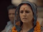 Huma Qureshi in a still from Maharani. Huma Qureshi in a still from Maharani.