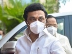 Tamil Nadu Chief Minister M K Stalin arrives for the oath ceremony of the newly elected MLAs of Tamil Nadu Assembly, in Chennai, Tuesday, May 11, 2021. Tamil Nadu Chief Minister M K Stalin arrives for the oath ceremony of the newly elected MLAs of Tamil Nadu Assembly, in Chennai, Tuesday, May 11, 2021.