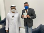 Sanjay Dutt receives a golden visa from UAE.